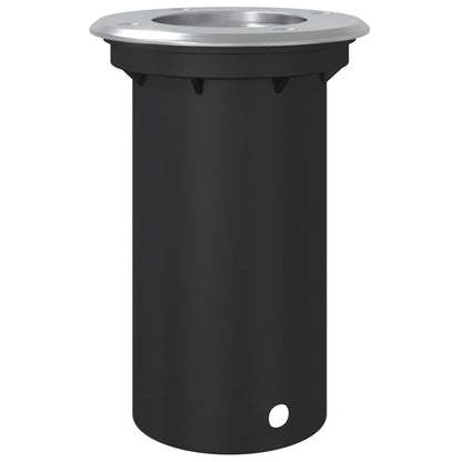 vidaXL Lampes au sol d'extérieur ronde aluminium moulé sous pression