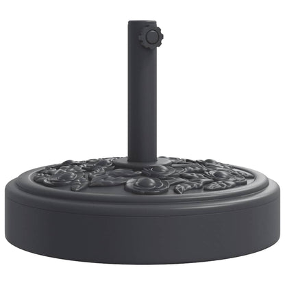 vidaXL Base de parasol pour mâts Ø38 / 48 mm 25 kg rond