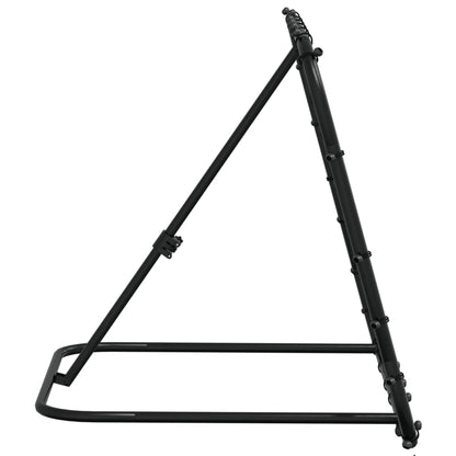 vidaXL Filet de rebond de football réglable noir 84x73x60-80 cm acier