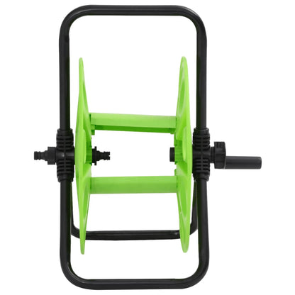 vidaXL Enrouleur de tuyau vert sur pied pour tuyau de 45 m 1/2" acier