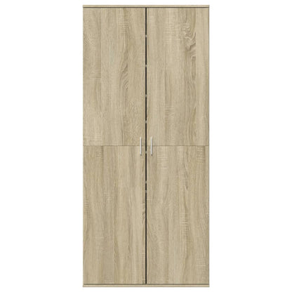 vidaXL Armoire à chaussures Chêne sonoma 80x39x178cm Bois d'ingénierie