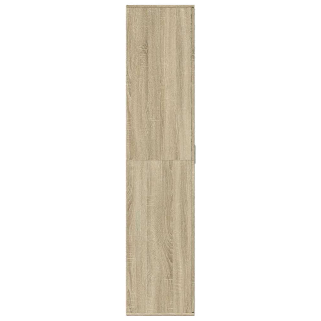 vidaXL Armoire à chaussures Chêne sonoma 80x39x178cm Bois d'ingénierie