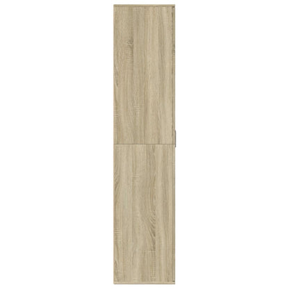 vidaXL Armoire à chaussures Chêne sonoma 80x39x178cm Bois d'ingénierie