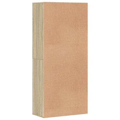 vidaXL Armoire à chaussures Chêne sonoma 80x39x178cm Bois d'ingénierie