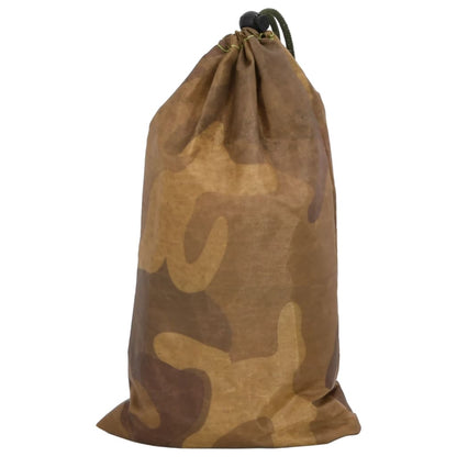 vidaXL Filet de camouflage avec sac de rangement 412x144 cm sable