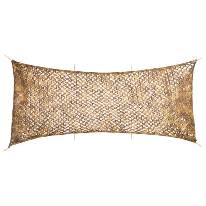 vidaXL Filet de camouflage avec sac de rangement 627x290 cm sable