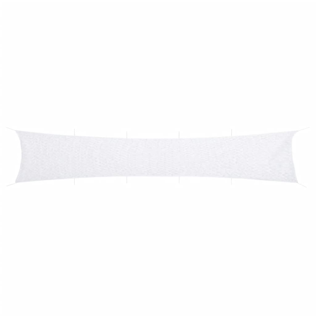 vidaXL Filet de camouflage avec sac de rangement 1038x137 cm blanc