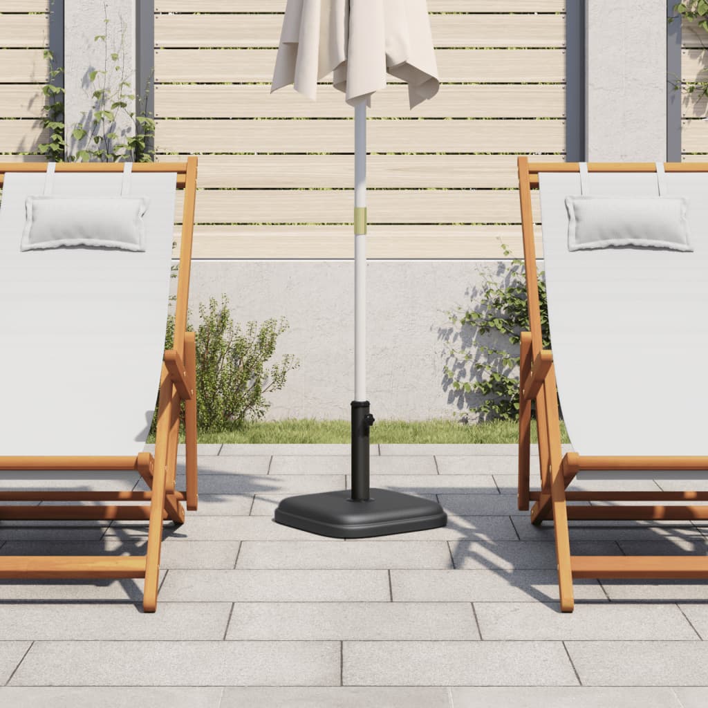 vidaXL Base de parasol pour mâts Ø32/35/38 mm 11 kg carré