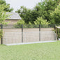 vidaXL Cage à lapin argenté 600x105x120 cm acier galvanisé