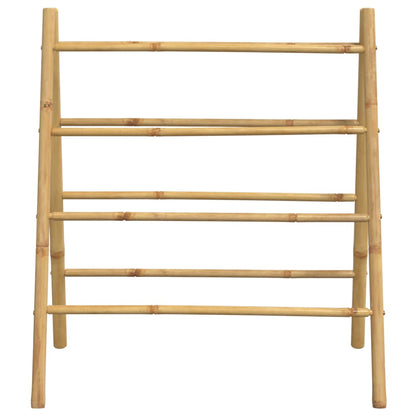 vidaXL Échelle à serviettes double avec 4 échelons 90x50x100 cm bambou