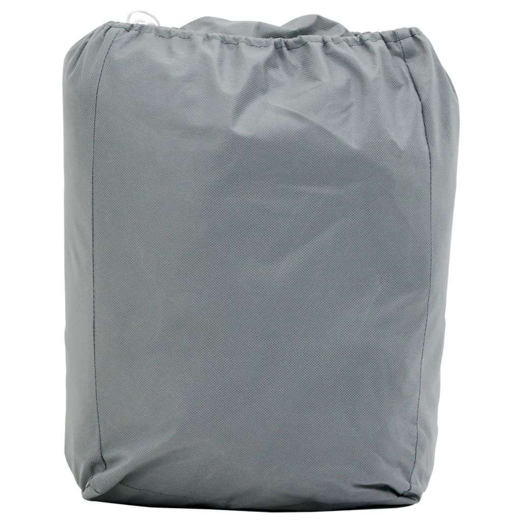 vidaXL Housse de voiture SUV complète gris M tissu non tissé