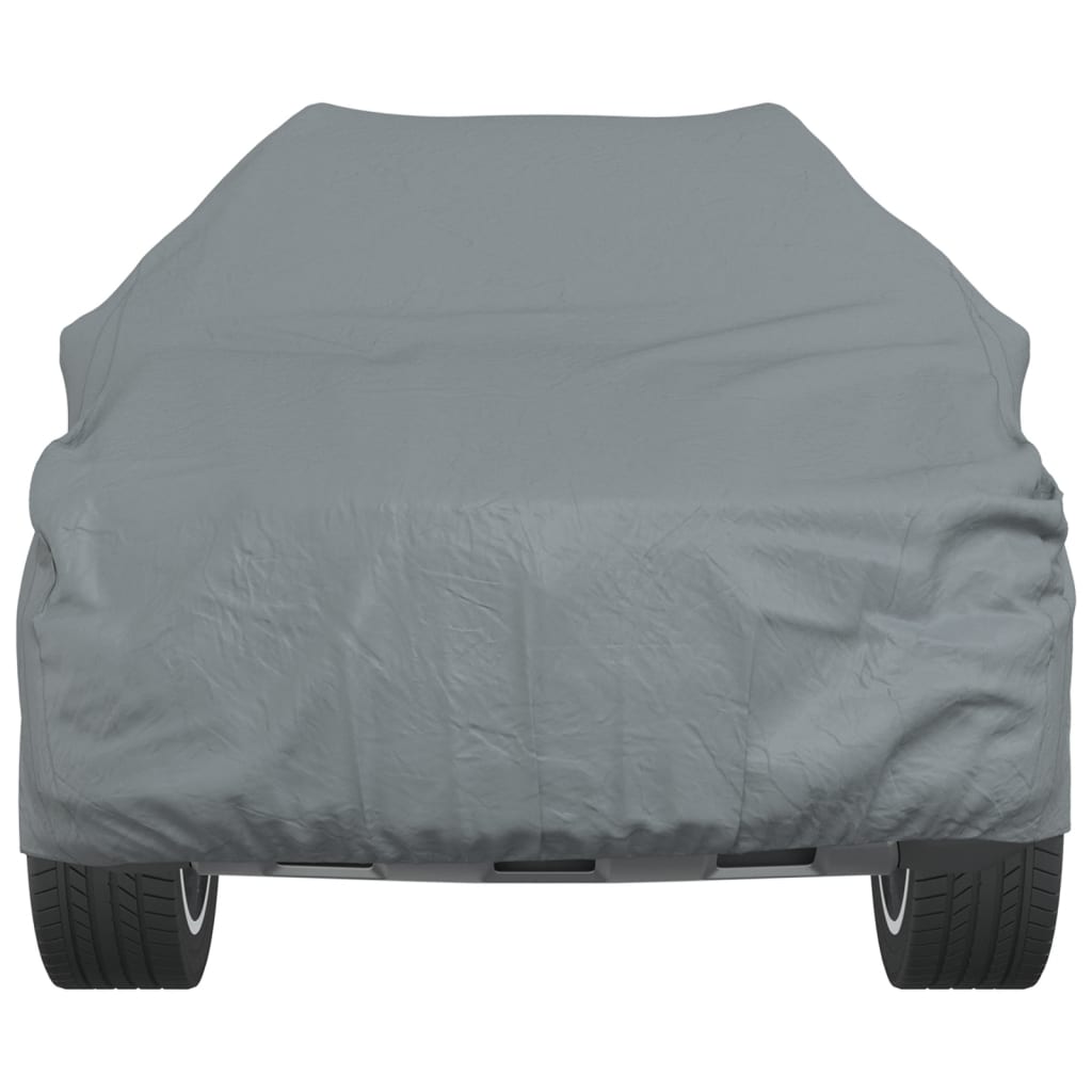 vidaXL Housse de voiture SUV complète gris M tissu non tissé