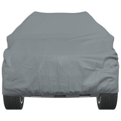 vidaXL Housse de voiture SUV complète gris M tissu non tissé