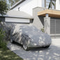 vidaXL Housse de voiture SUV complète gris M tissu non tissé