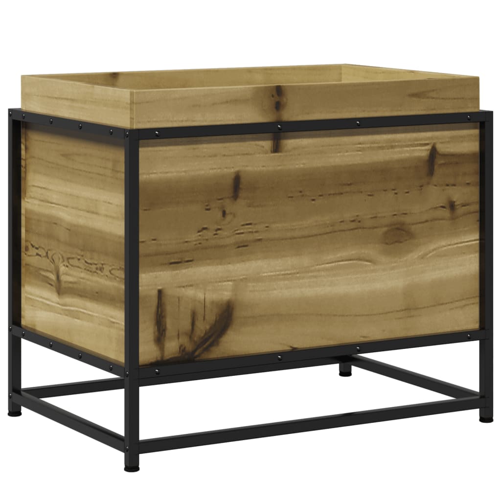 vidaXL Jardinière 60x40x50 cm bois de pin imprégné