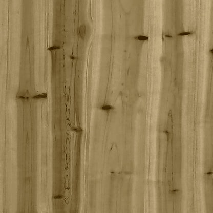 vidaXL Jardinière 60x40x50 cm bois de pin imprégné