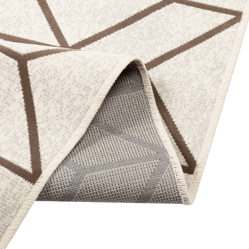 vidaXL Tapis à poils courts multicolore 190x300 cm antidérapant