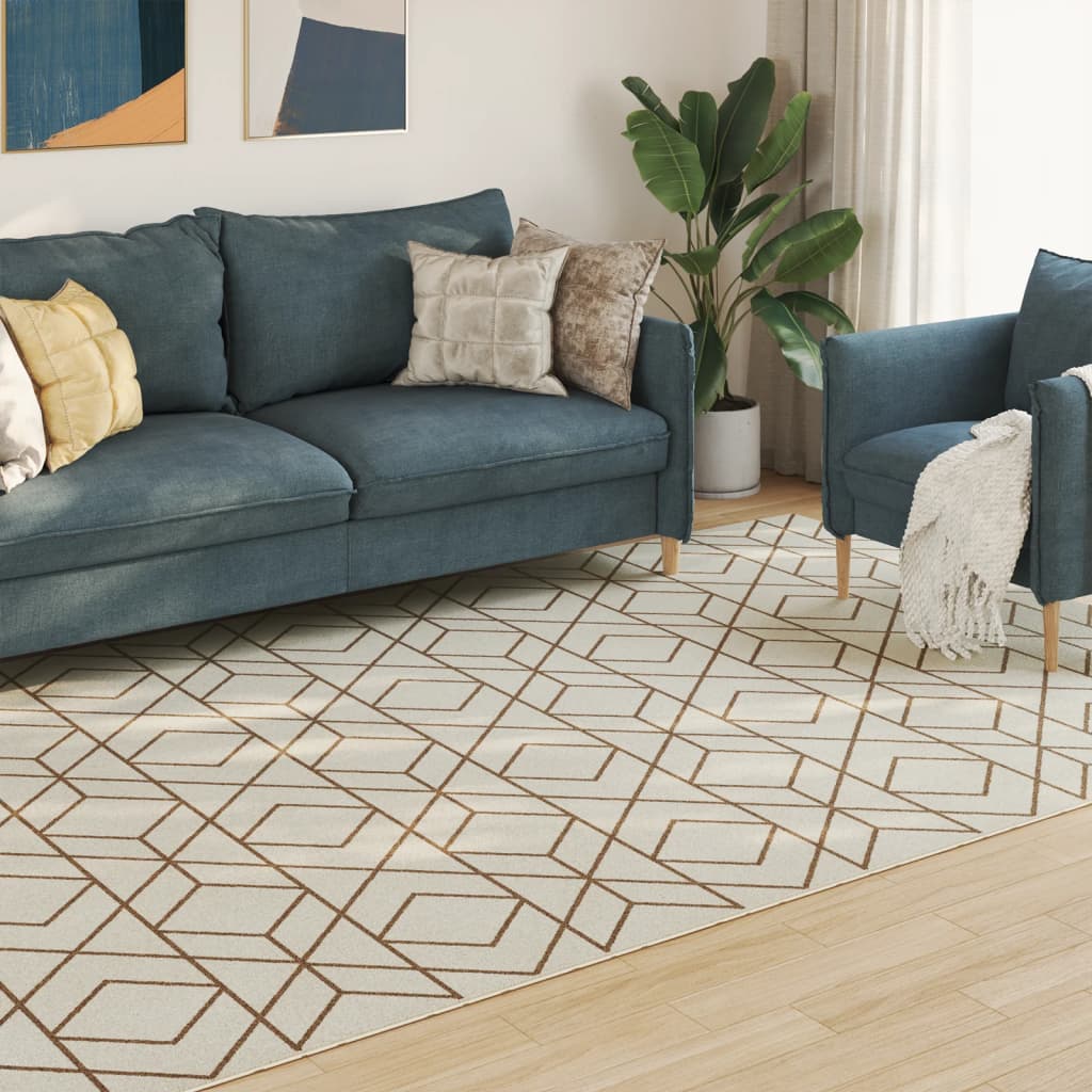 vidaXL Tapis à poils courts multicolore 190x300 cm antidérapant