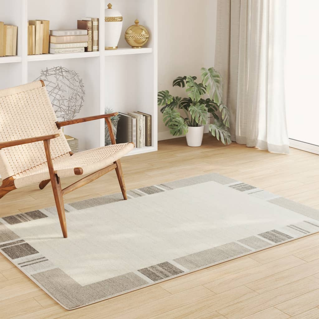 vidaXL Tapis à poils courts multicolore 120x180 cm antidérapant