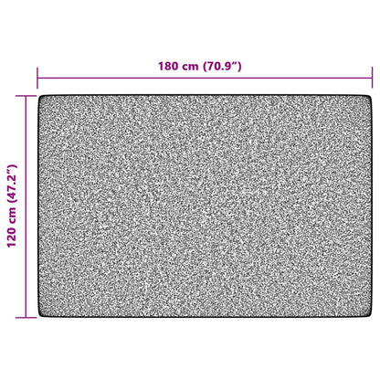 vidaXL Tapis à poils courts multicolore 120x180 cm antidérapant