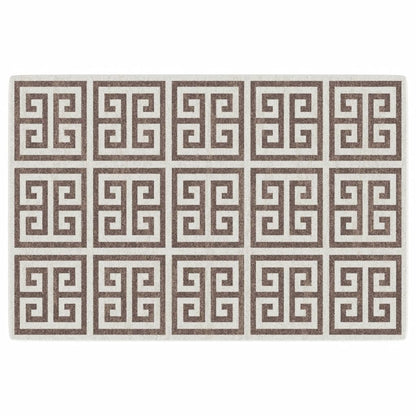 vidaXL Tapis à poils courts multicolore 120x180 cm antidérapant