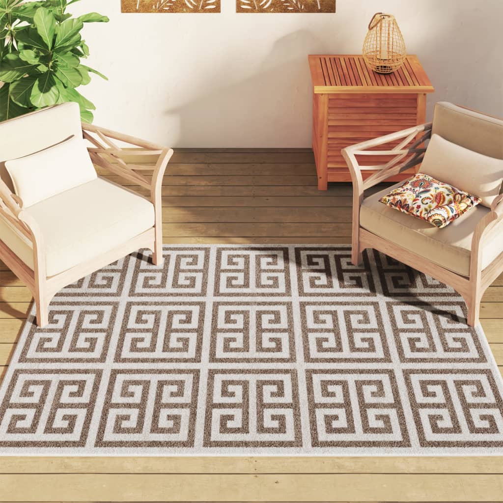 vidaXL Tapis à poils courts multicolore 120x180 cm antidérapant