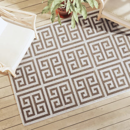 vidaXL Tapis à poils courts multicolore 120x180 cm antidérapant