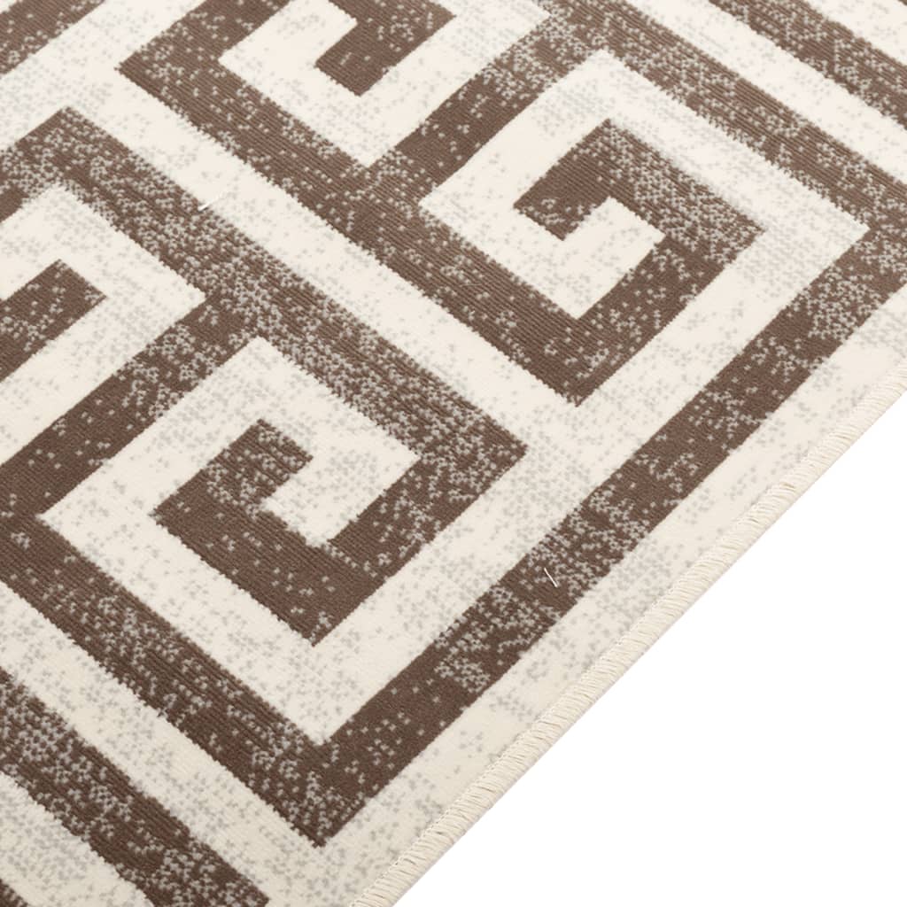 vidaXL Tapis à poils courts multicolore 120x180 cm antidérapant