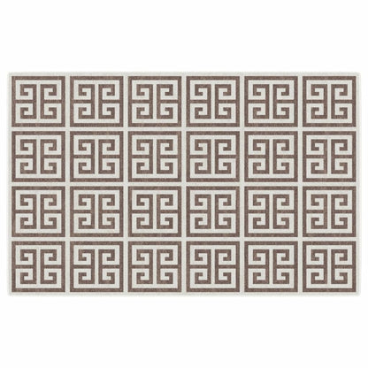 vidaXL Tapis à poils courts multicolore 190x300 cm antidérapant