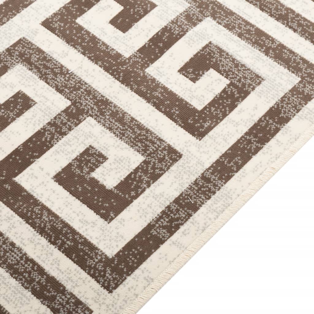 vidaXL Tapis à poils courts multicolore 190x300 cm antidérapant