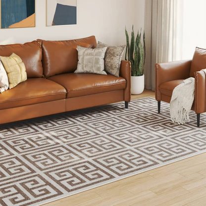 vidaXL Tapis à poils courts multicolore 190x300 cm antidérapant