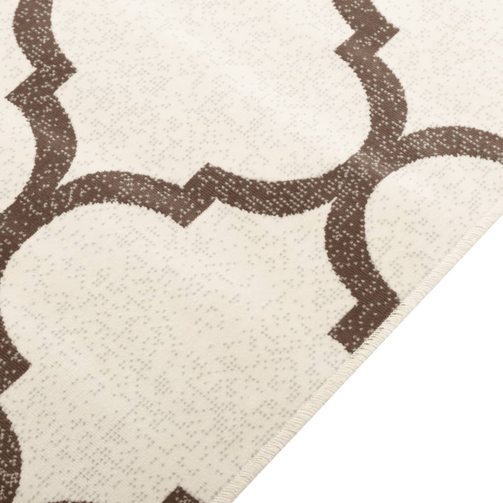 vidaXL Tapis à poils courts multicolore 190x300 cm antidérapant