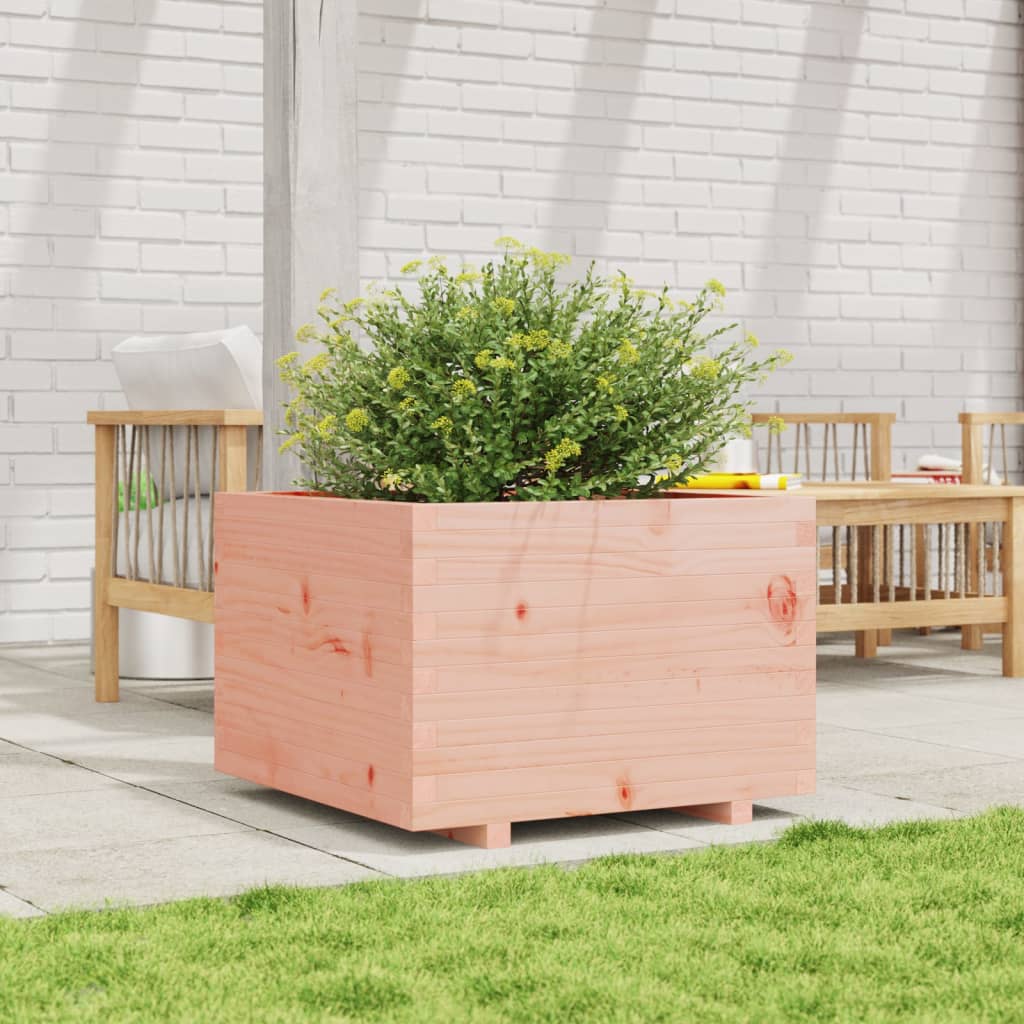 vidaXL Jardinière 70x70x49,5 cm bois massif douglas