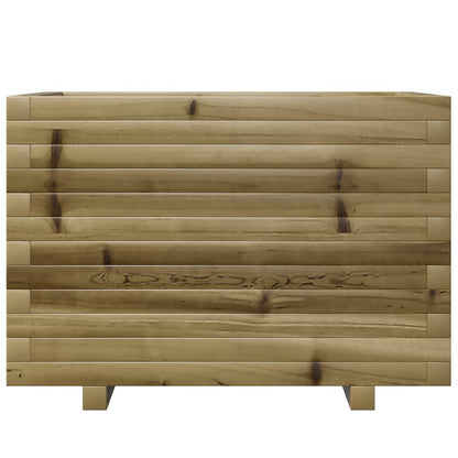 vidaXL Jardinière 70x40x49,5 cm bois de pin imprégné