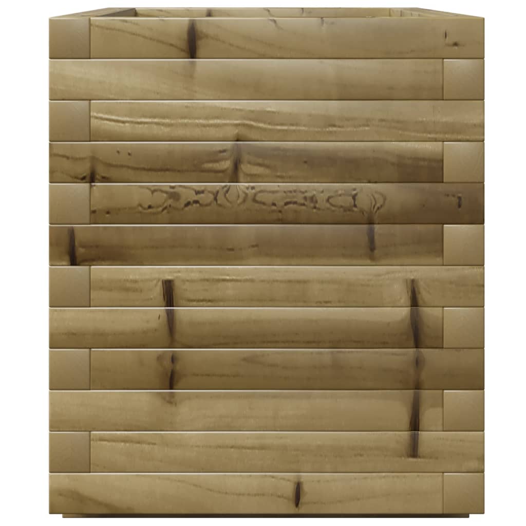 vidaXL Jardinière 70x40x49,5 cm bois de pin imprégné