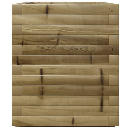 vidaXL Jardinière 70x40x49,5 cm bois de pin imprégné