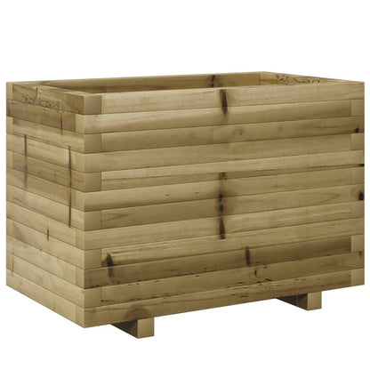 vidaXL Jardinière 70x40x49,5 cm bois de pin imprégné
