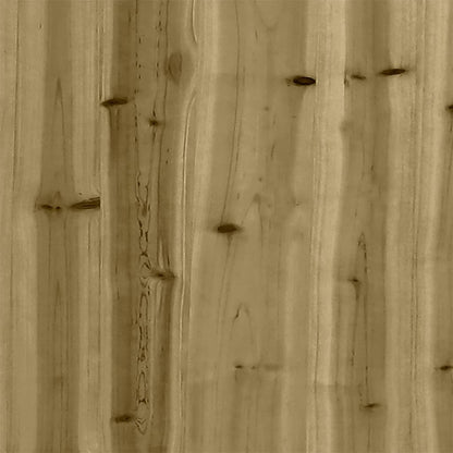 vidaXL Jardinière 70x40x49,5 cm bois de pin imprégné