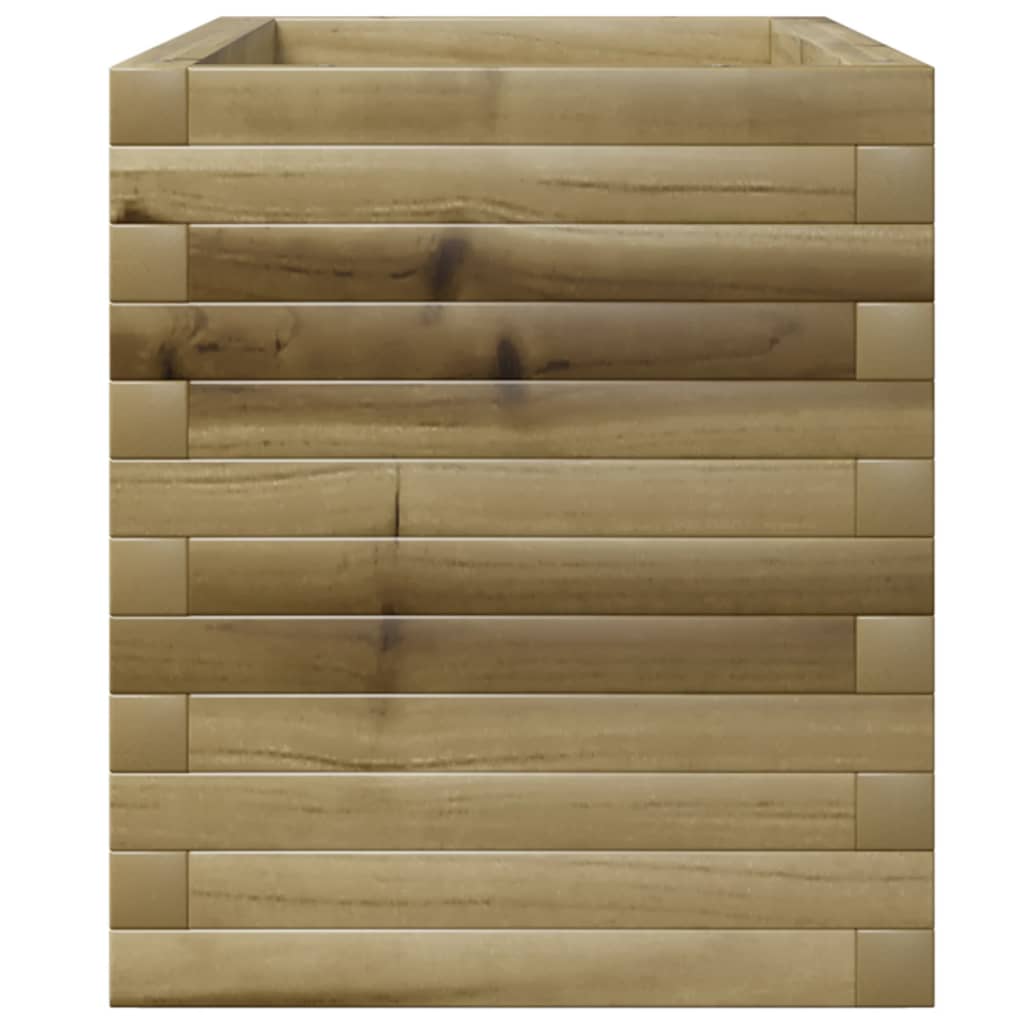 vidaXL Jardinière 110x40x49,5 cm bois de pin imprégné