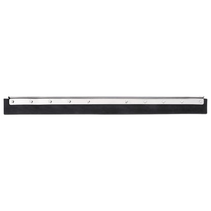 vidaXL Têtes de raclette de sol 5 pcs 75x2x5 cm acier et caoutchouc