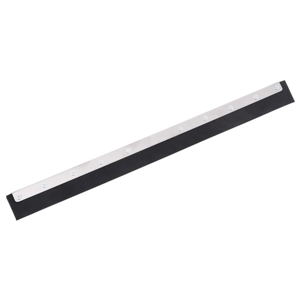 vidaXL Têtes de raclette de sol 5 pcs 75x2x5 cm acier et caoutchouc