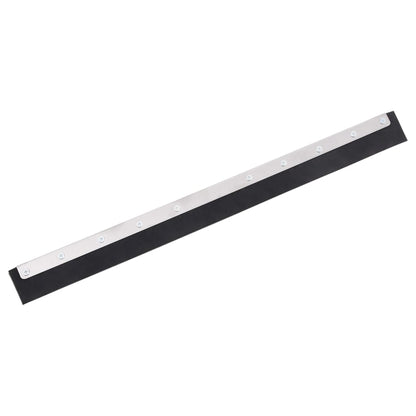 vidaXL Têtes de raclette de sol 5 pcs 75x2x5 cm acier et caoutchouc