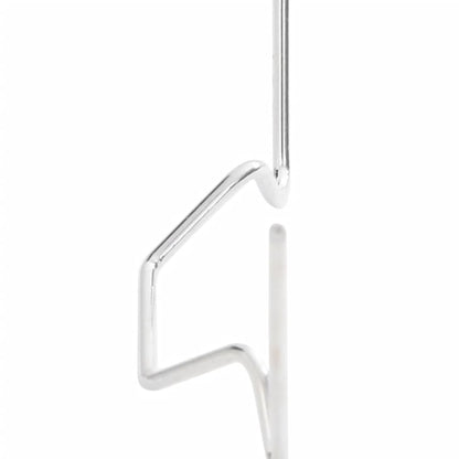 vidaXL Clips pour serre 100 pcs type W acier galvanisé