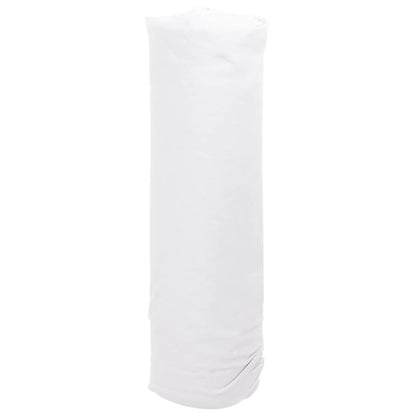 vidaXL Membrane géotextile blanc 1 x 10 m fibre de polyester