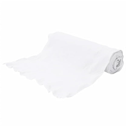 vidaXL Membrane géotextile blanc 1 x 10 m fibre de polyester