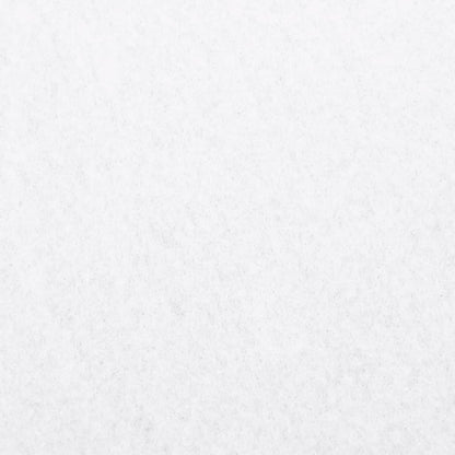 vidaXL Membrane géotextile blanc 1 x 10 m fibre de polyester