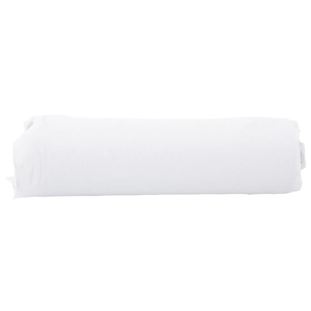 vidaXL Membrane géotextile blanc 1 x 150 m fibre de polyester