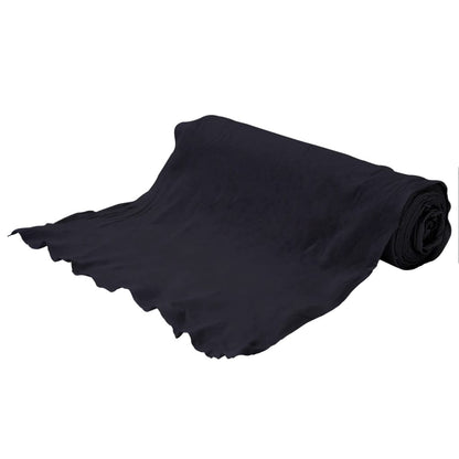 vidaXL Membrane géotextile noir 1 x 50 m fibre de polyester