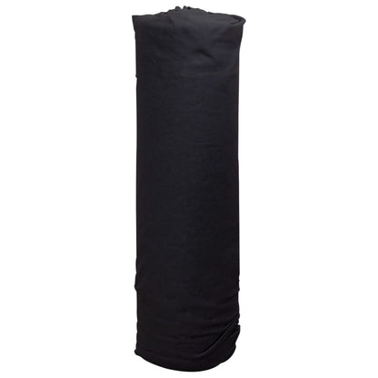 vidaXL Membrane géotextile noir 1 x 150 m fibre de polyester