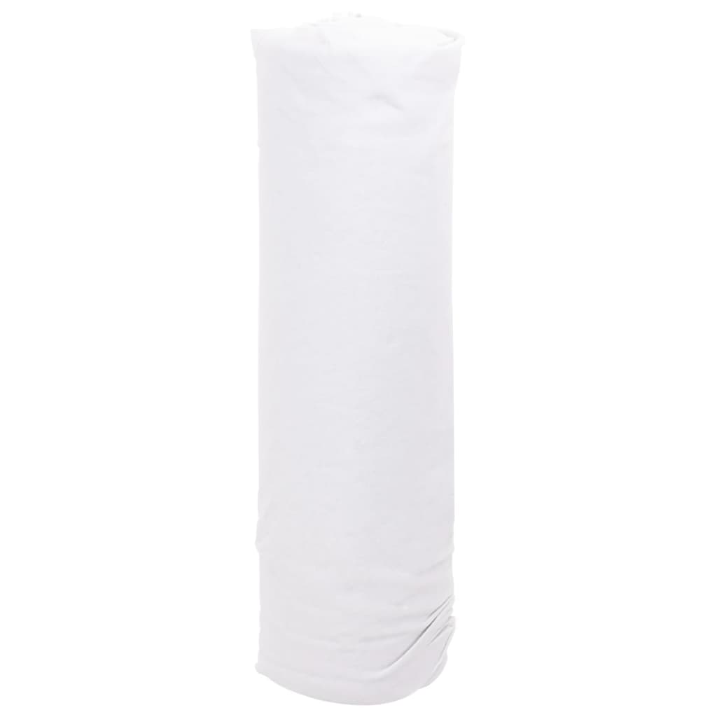 vidaXL Membrane géotextile blanc 1 x 10 m fibre de polyester